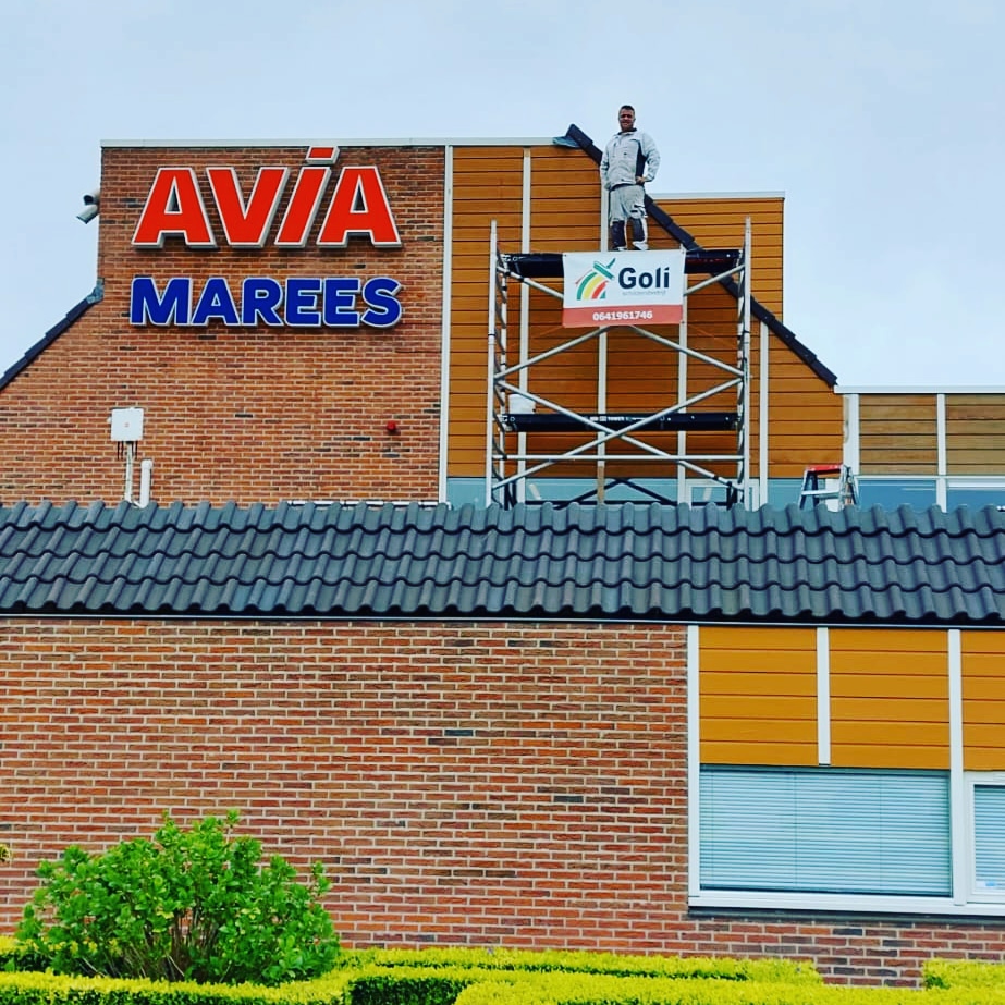 Gevel – buitenschilderwerk - Goli Schildersbedrijf